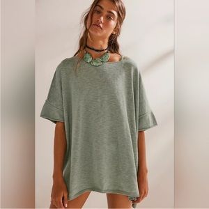 Free people Winnie sweater tee